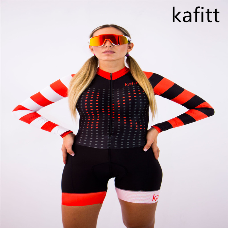 Cycling Gear Girls - PRO Women's Summer Long-Sleeved One-Piece Cycling