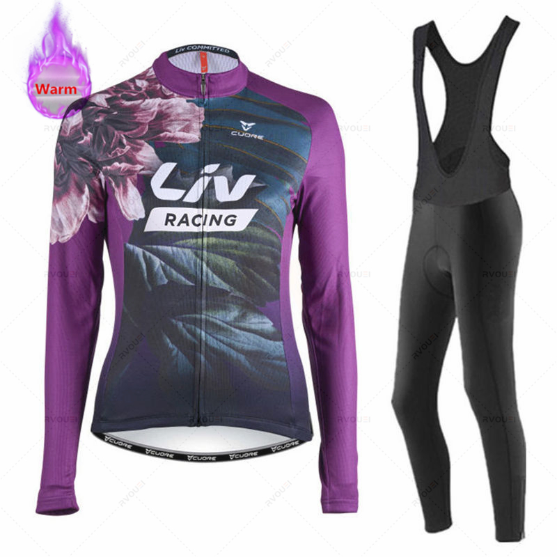 Cycling Gear Girls - Liv Women Winter Bicicleta Set Outdoor