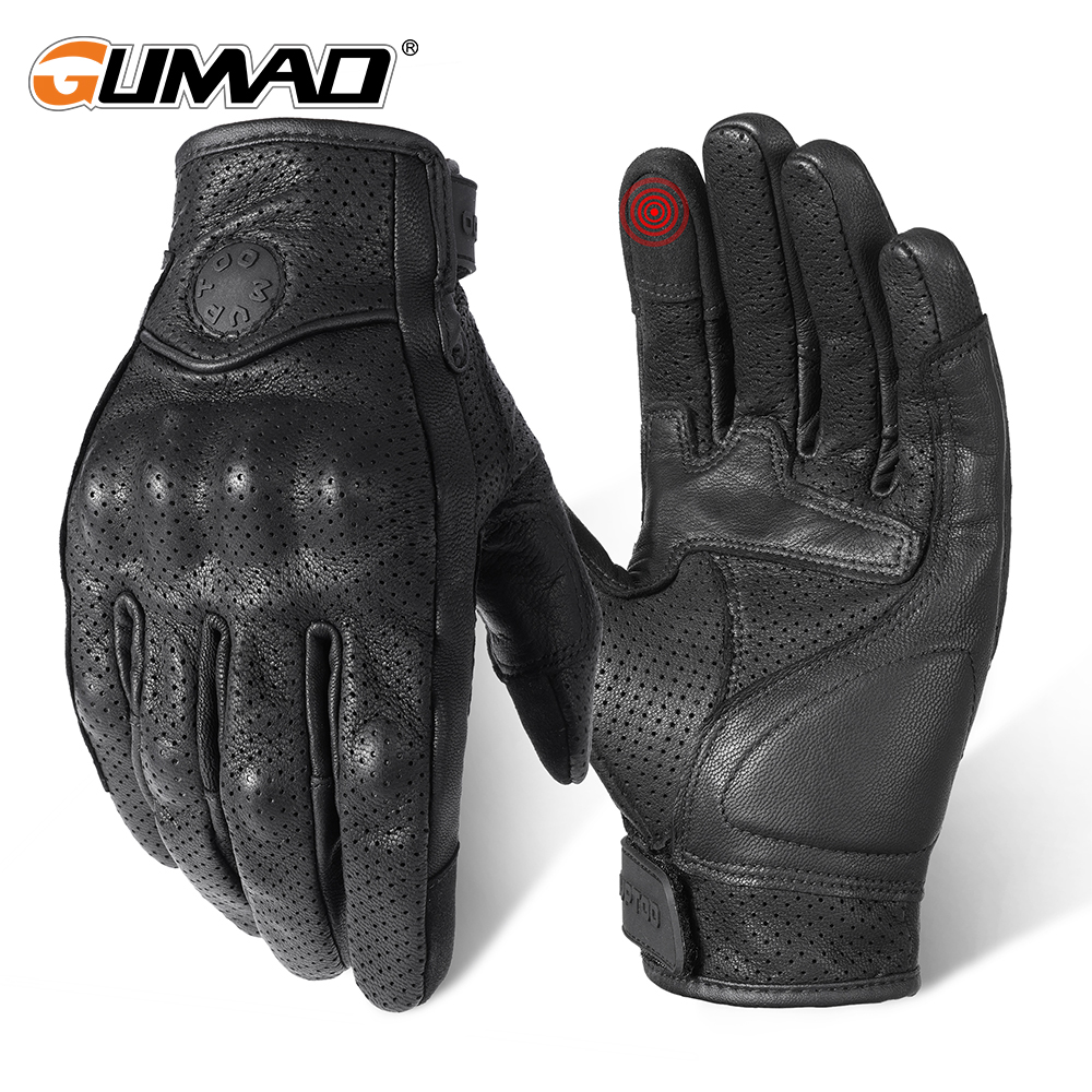 Cycling Gear Display - Outdoor Touch Screen Gloves Leather Sports