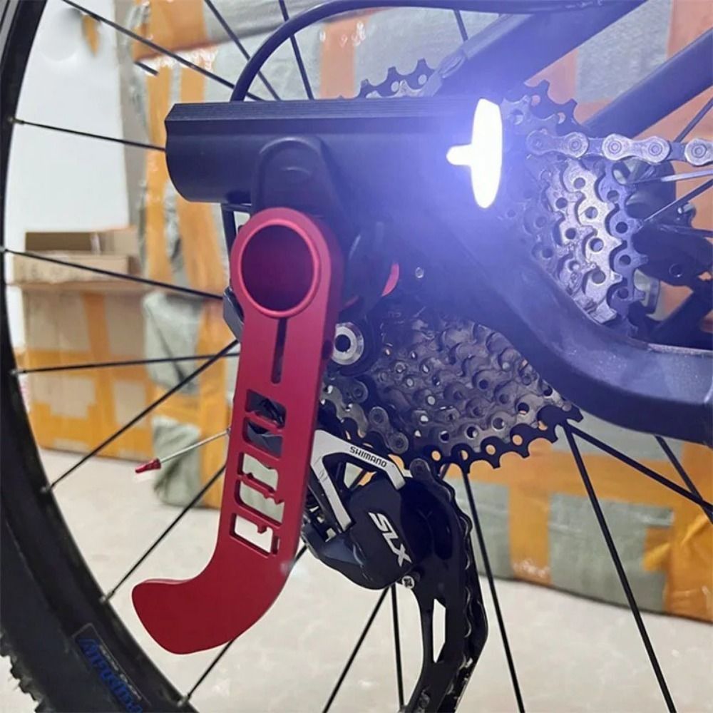 Cycling Gear Stand - Aluminium Alloy Bicycle Derailleur Guard Quick