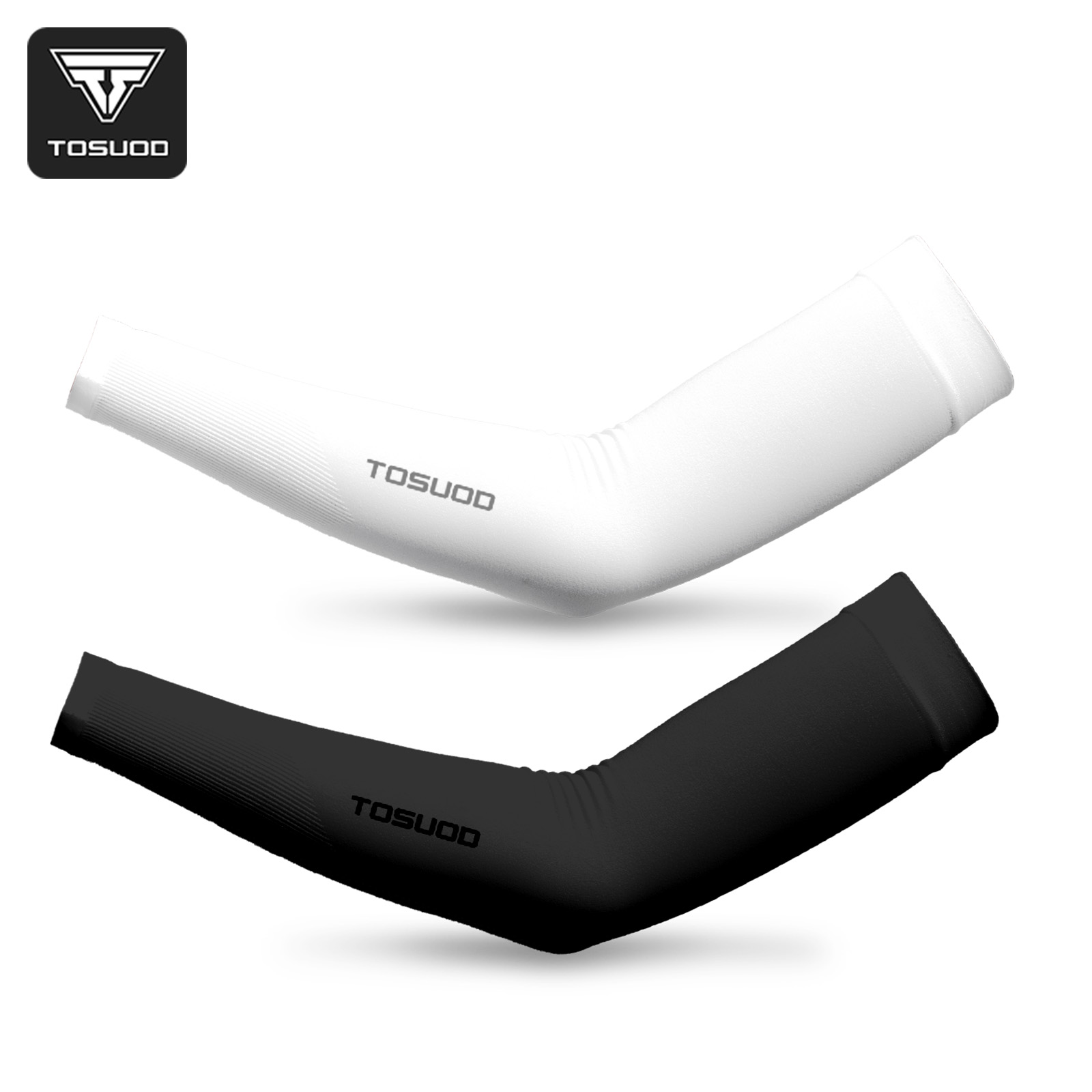 Cycling Arm Warmers - TOSUOD 1/2/3 Pairs Ice Silk Sleeves