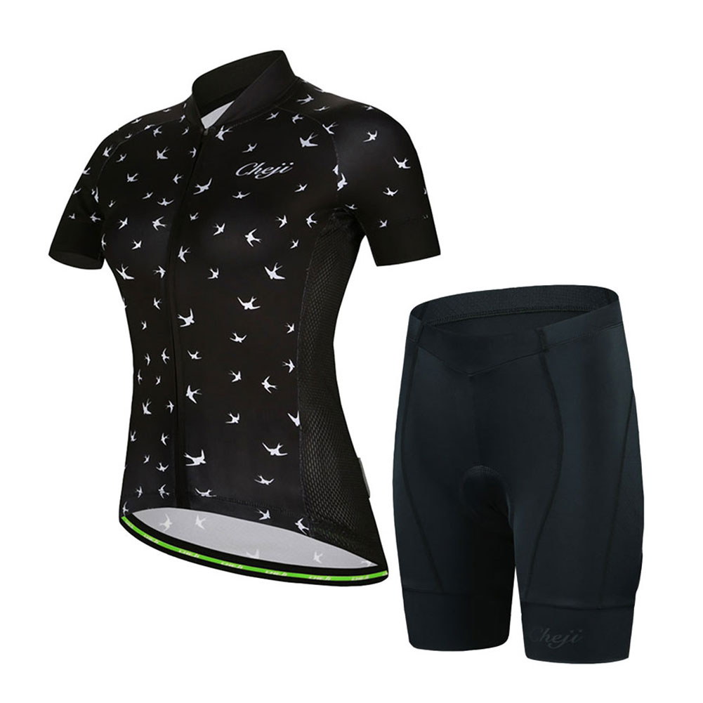 Cycling Gear Girls - Women's Cycling Jersey Set,Short Sleeve Quick-Dry