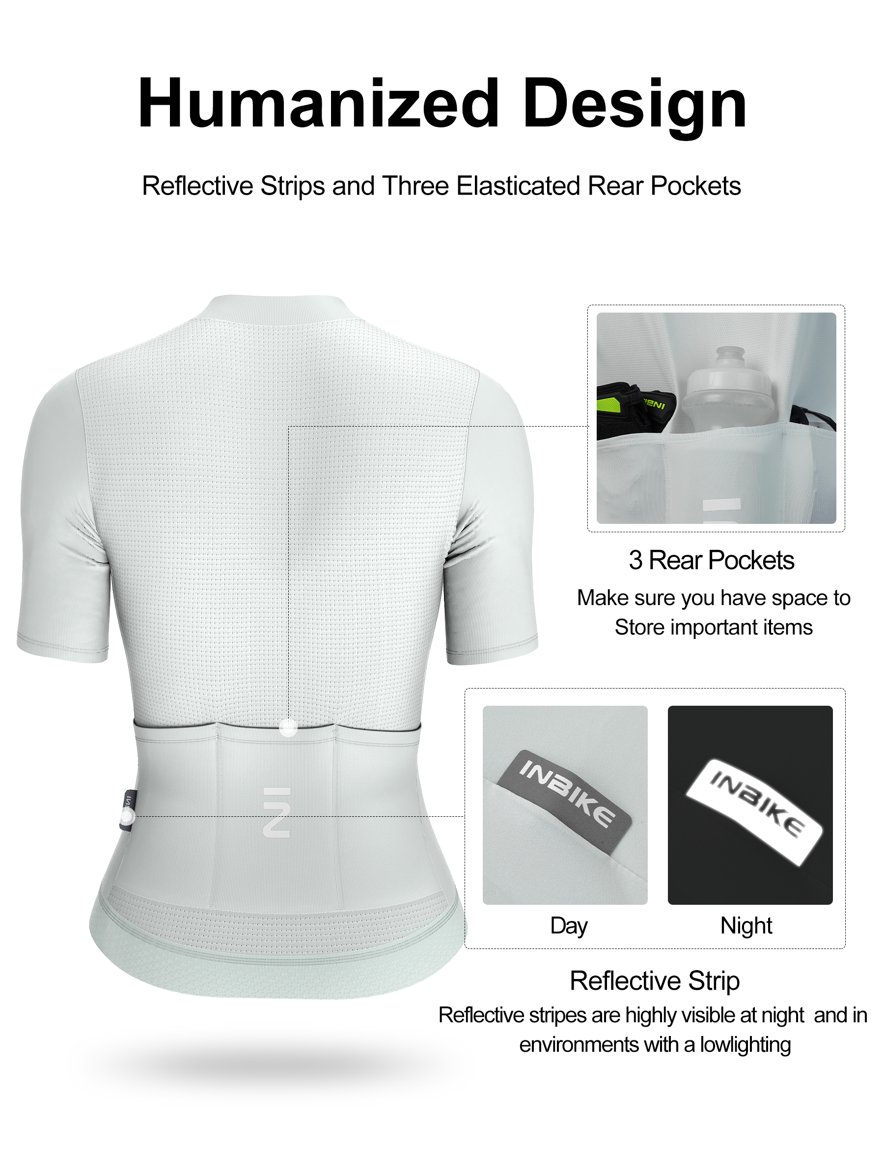 INBIKE Women's Cycling Jersey  – Cycling Bib Shorts recenzja i cena