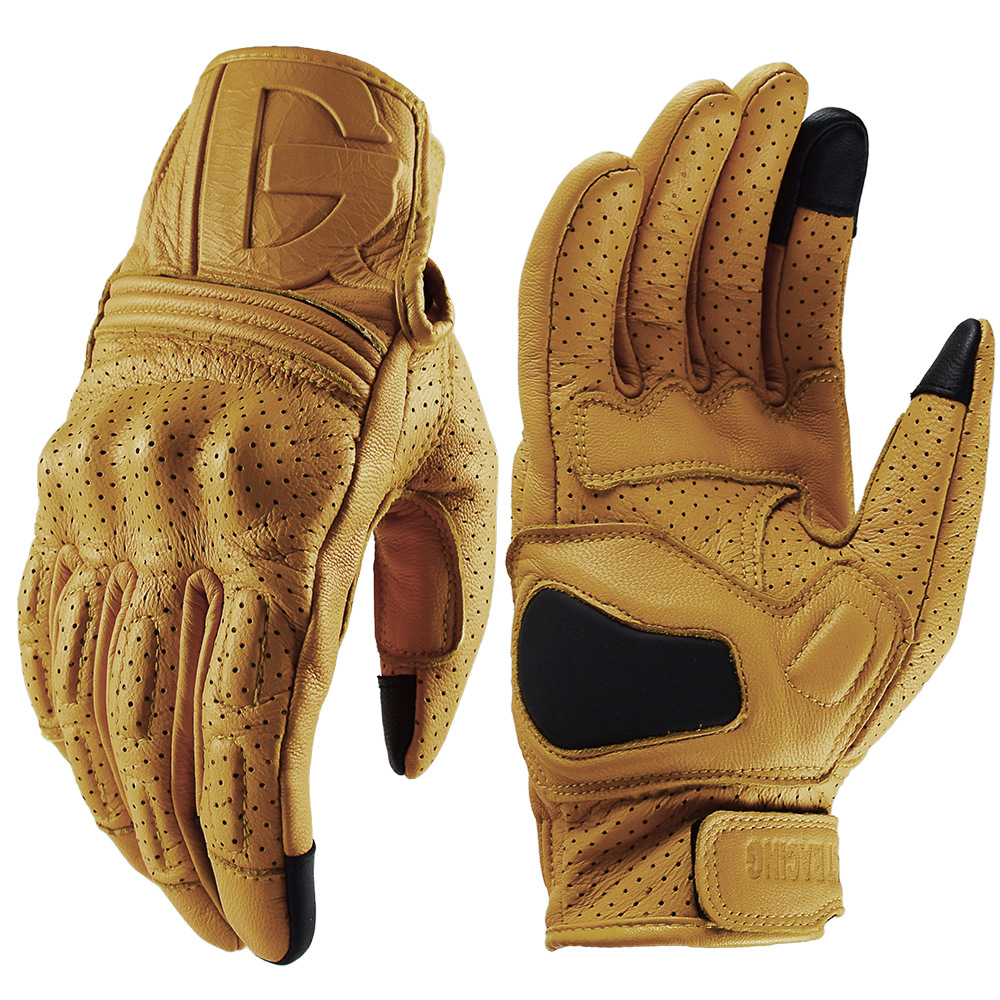 Vintage Motorcycle Leather Glo – Yellow Cycling Gear recenzja i cena