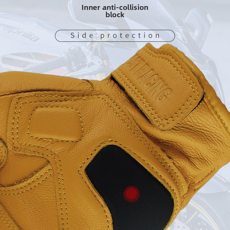 Vintage Motorcycle Leather Glo – Yellow Cycling Gear recenzja i cena