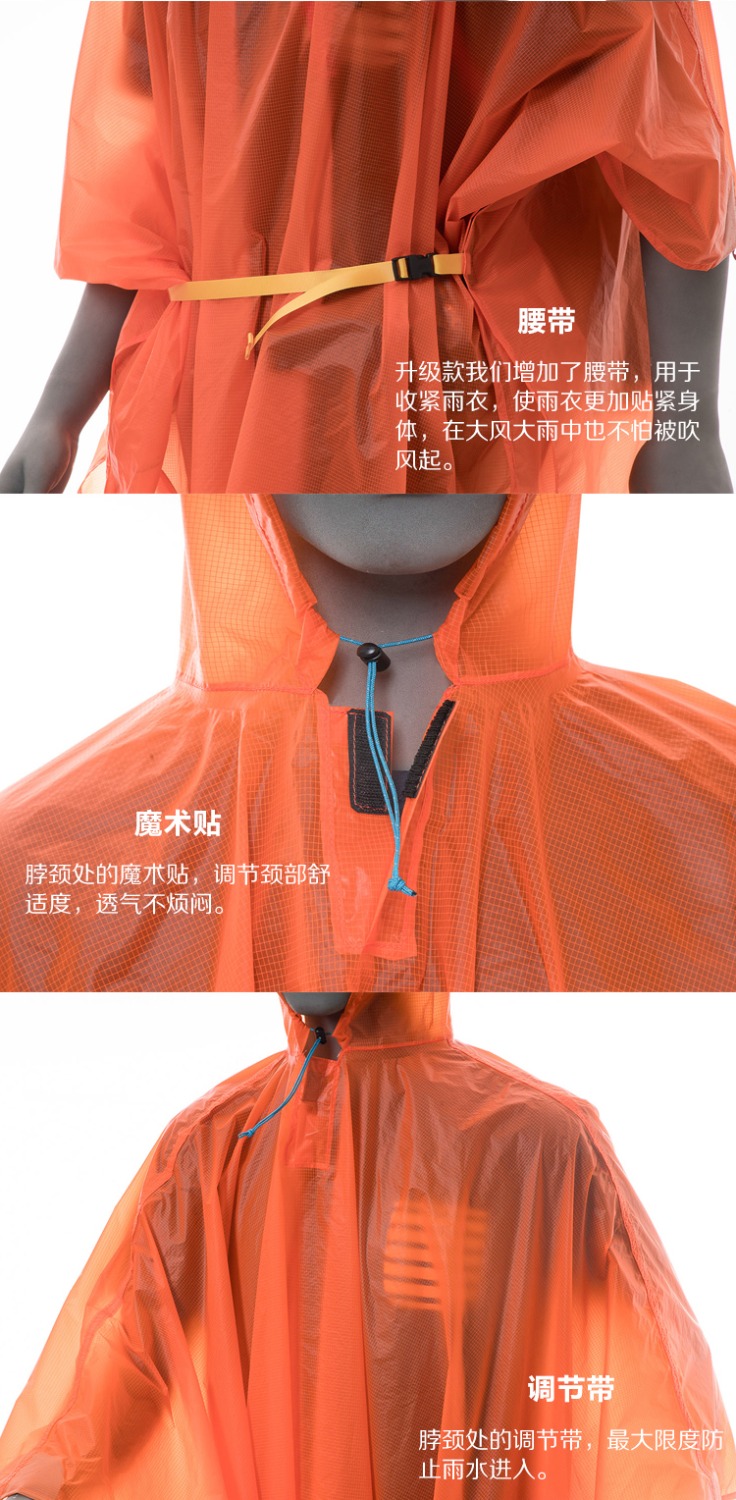 Ultralight 15D Nylon Rain Jack – Cycling Gear Rain recenzja i cena