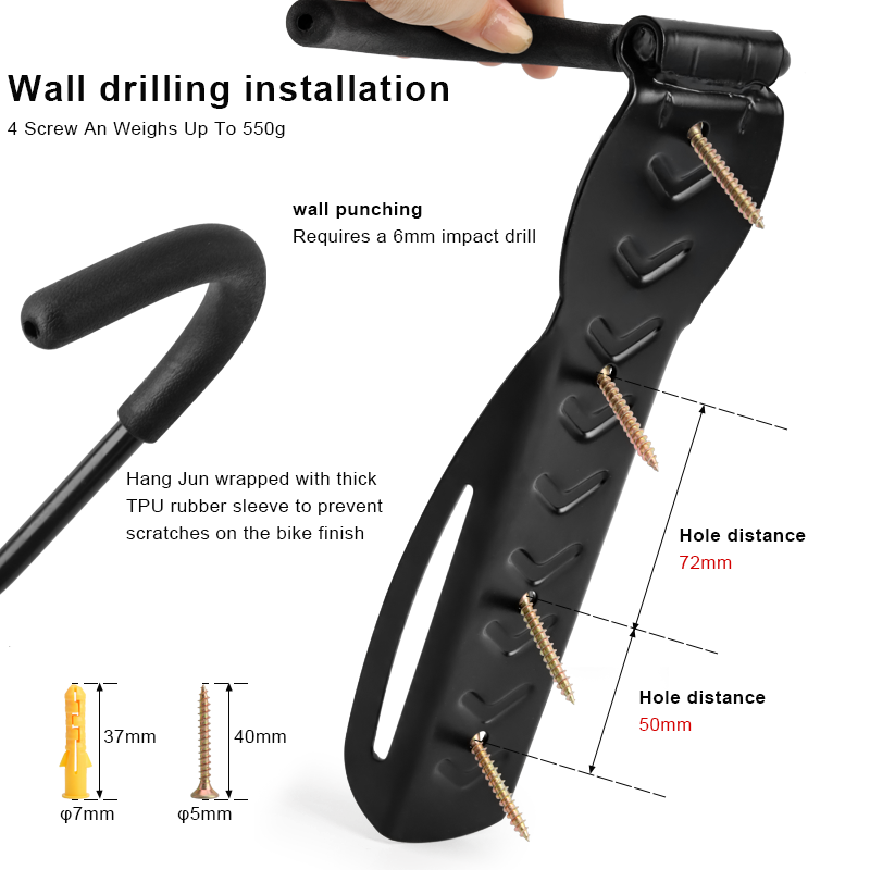 Bicycle Stand Wall Mount Bike  – Cycling Gear Organizer Wall recenzja i cena