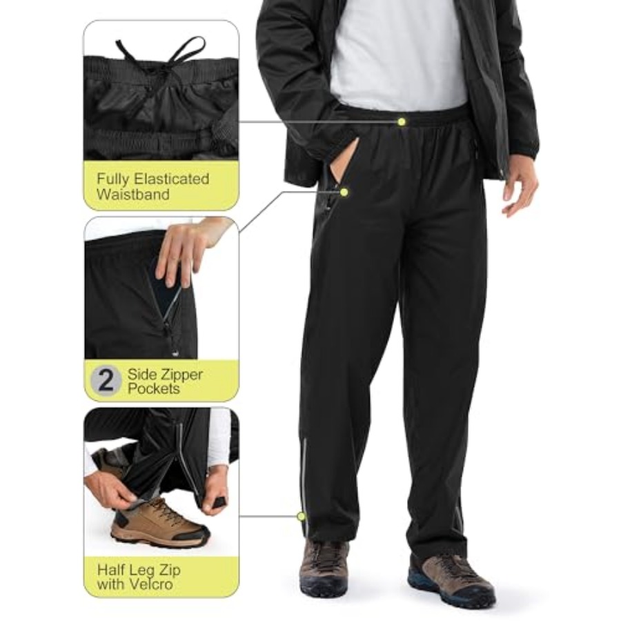33, 000ft Men's Rain Suit Pack – Cycling Gear Rain recenzja i cena