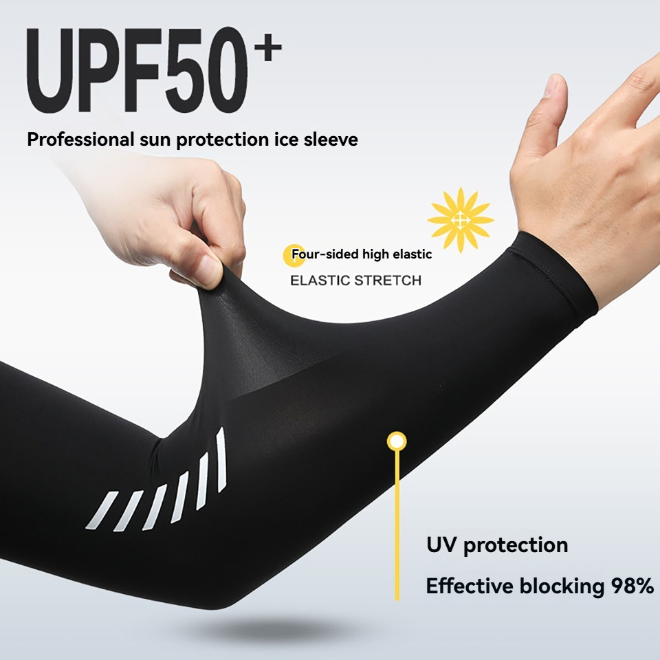 GETINFIT 1Pair Ice Silk Bicycl – Cycling Arm Warmers recenzja i cena