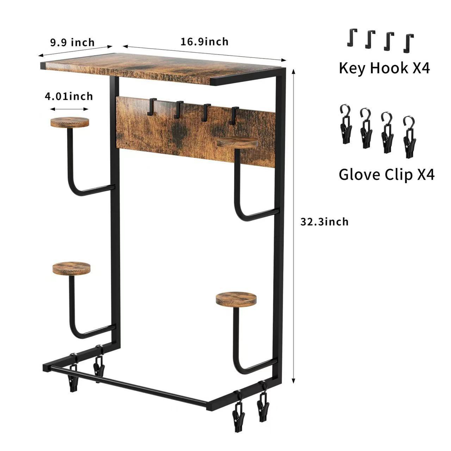 Motorcycle Helmet Holder, Wall – Cycling Gear Organizer Wall recenzja i cena