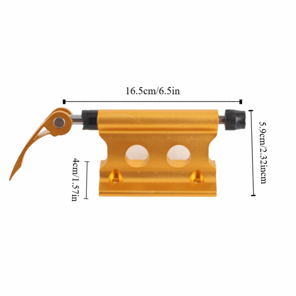 Aluminum Alloy Bike Fork Mount – Yellow Cycling Gear recenzja i cena