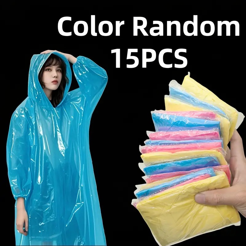 15/30Pcs Random Color Disposab – Cycling Gear Rain recenzja i cena