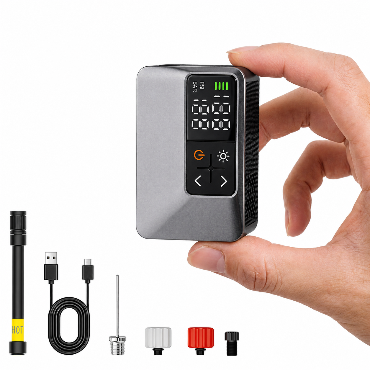 Electric Bicycle Tire Pump Min – Cycling Gear Display recenzja i cena