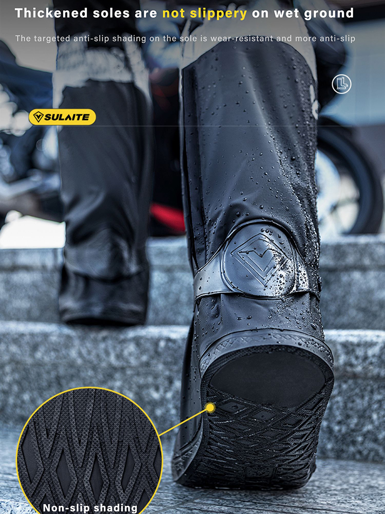 SULAITE Motorcycle Rain Boots  – Cycling Gear Rain recenzja i cena