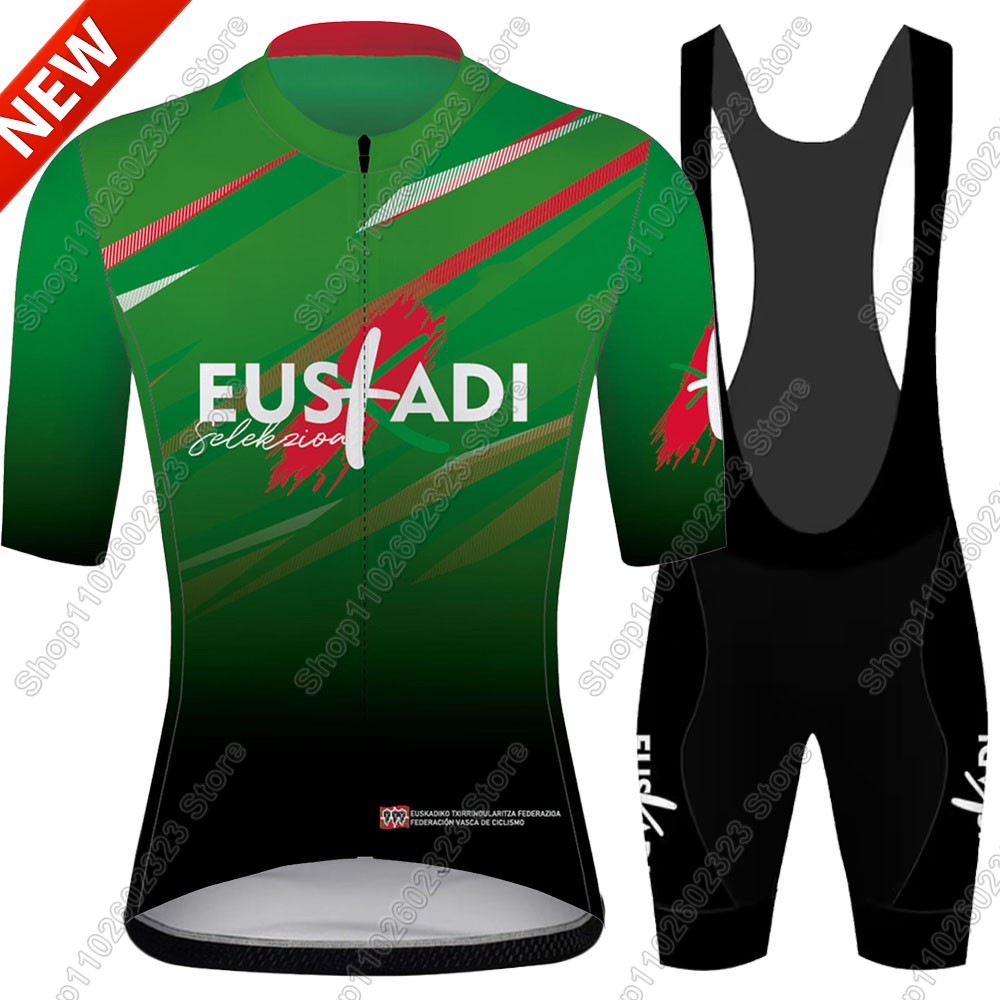 Euskadi Team Cycling Jersey 20 – Cycling Bib Shorts recenzja i cena