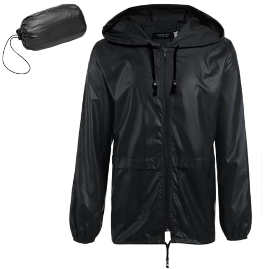 Mens Packable Rain Jacket Ligh – Cycling Gear Rain recenzja i cena