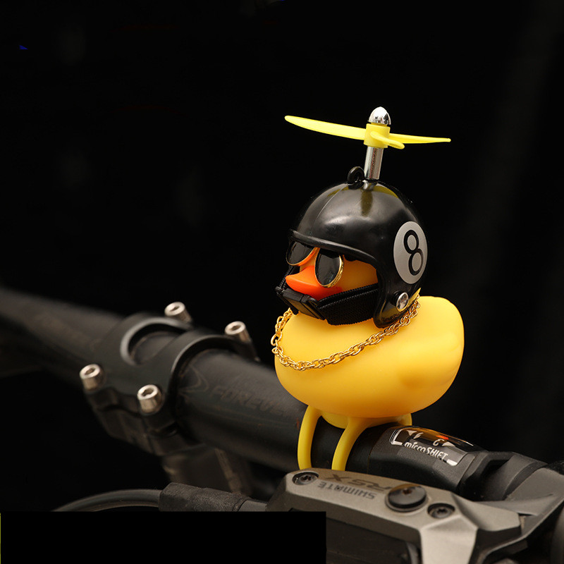 Cute Rubber Duck Bicycle Handl – Yellow Cycling Gear recenzja i cena