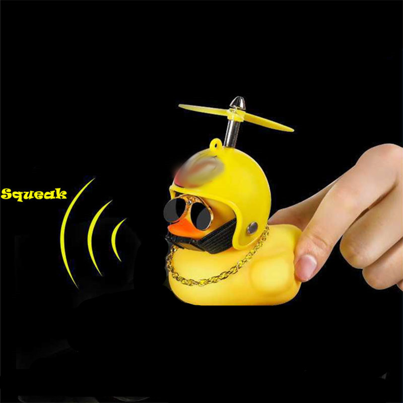 Cute Rubber Duck Bicycle Handl – Yellow Cycling Gear recenzja i cena