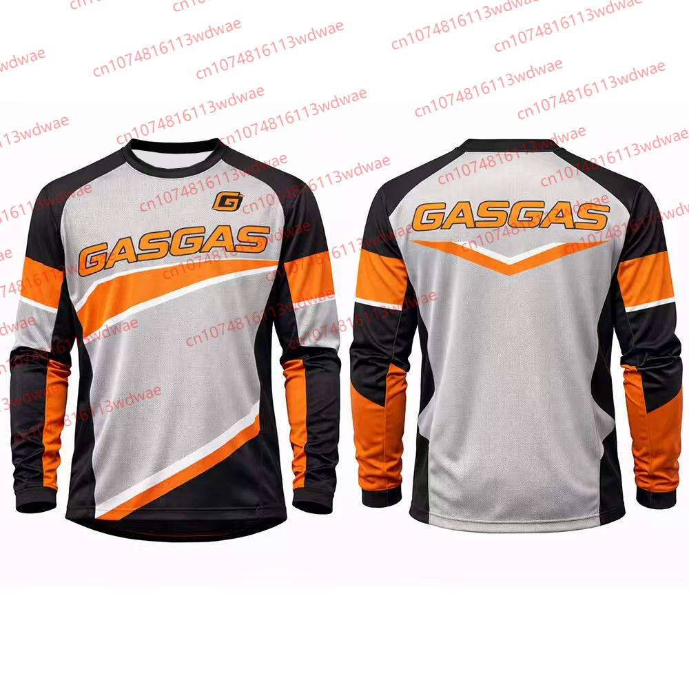 GASGAS Motocross Jersey Men Lo – Yellow Cycling Gear recenzja i cena