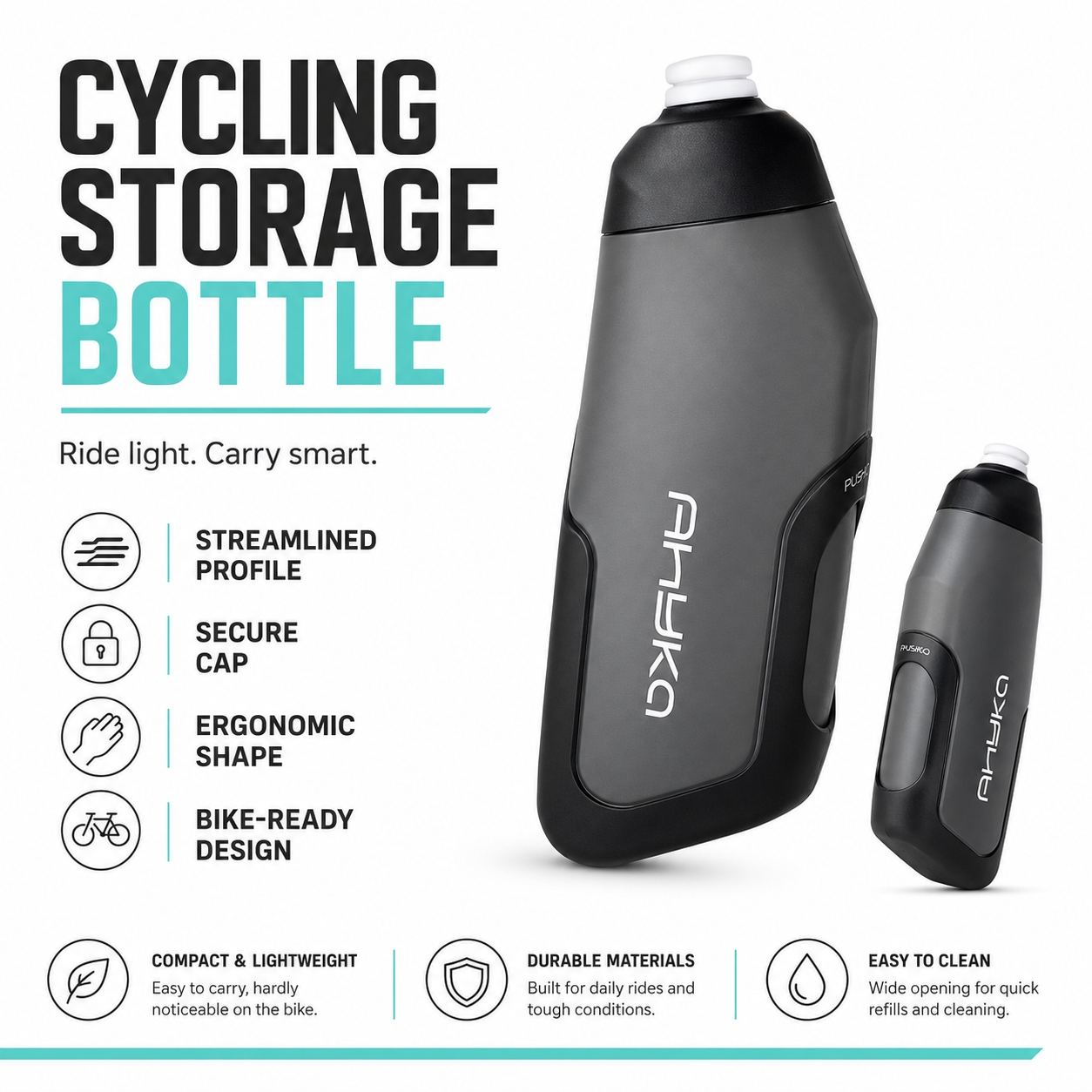 Ahyka Aerodynamic Water Bottle – Triathlon Cycling Kit recenzja i cena
