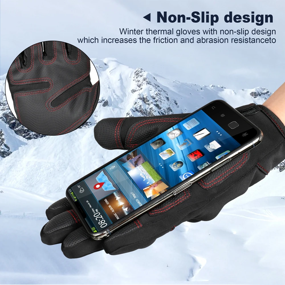 Winter Motorcycle Gloves Touch – Cycling Gear Display recenzja i cena