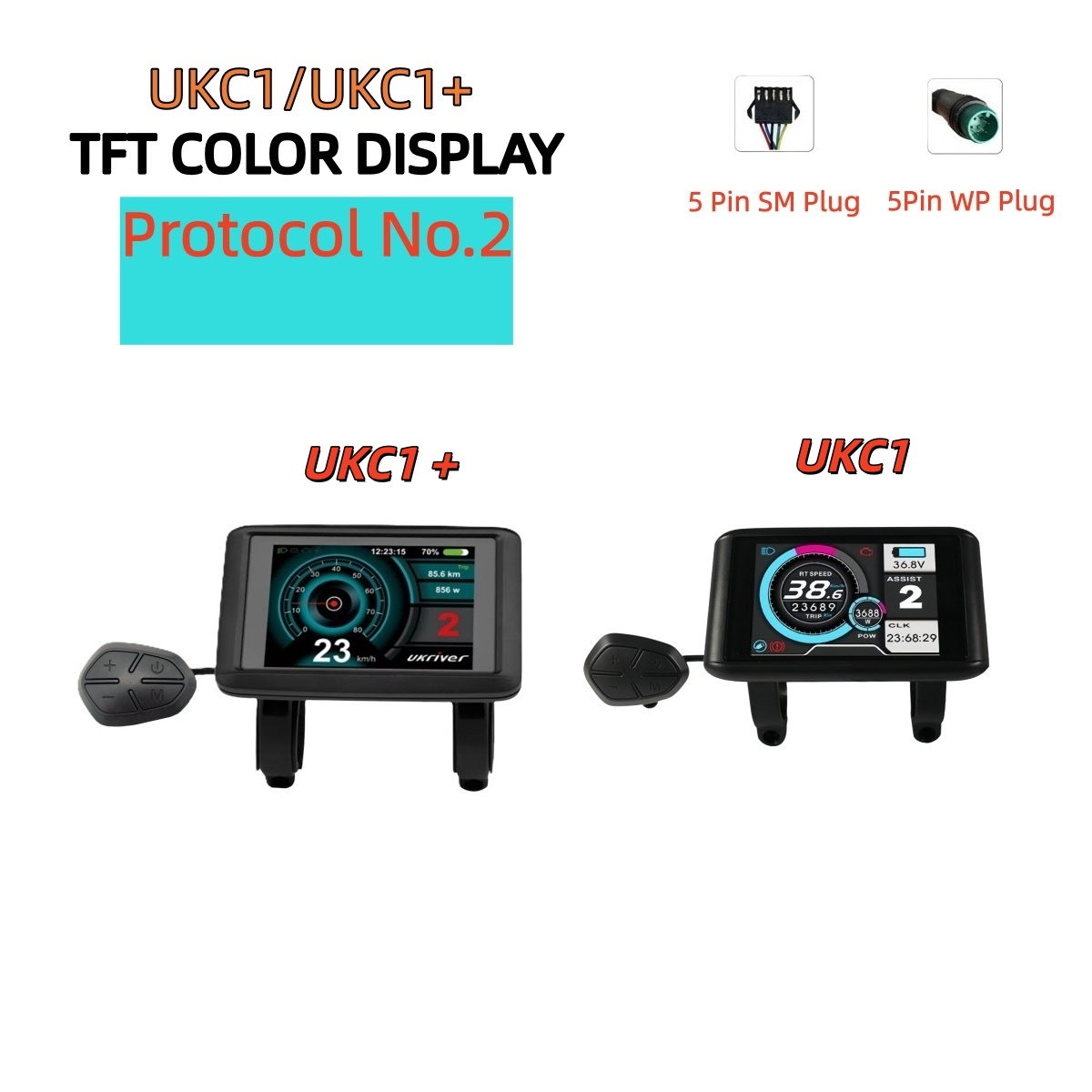 24V-72V UKC1/UKC1+ Colour Disp – Cycling Gear Display recenzja i cena