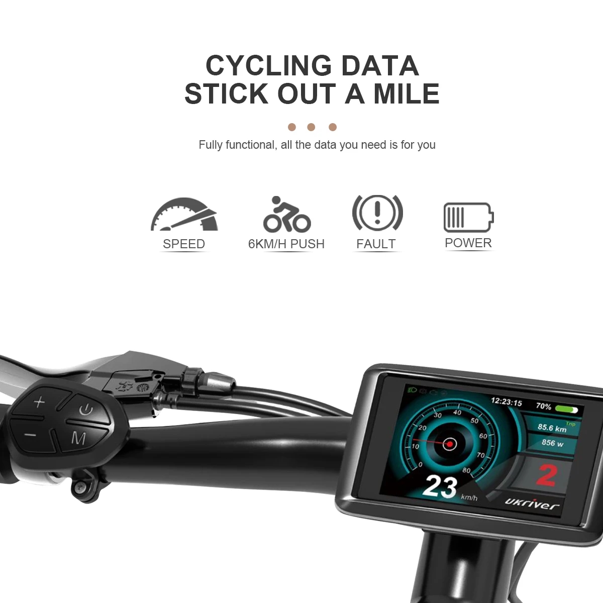 24V-72V UKC1/UKC1+ Colour Disp – Cycling Gear Display recenzja i cena