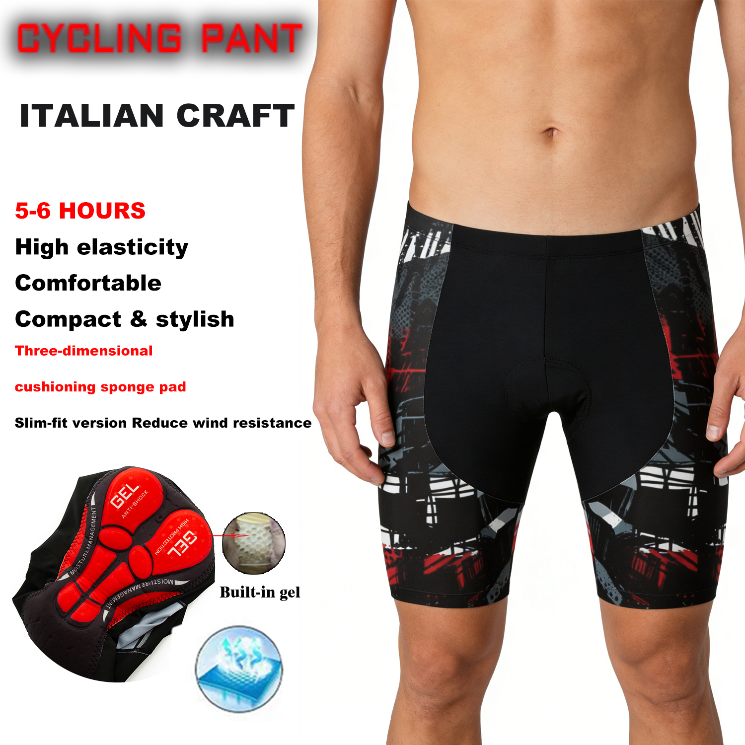 Men’s Breathable Cycling Bib S – Cycling Bib Shorts recenzja i cena