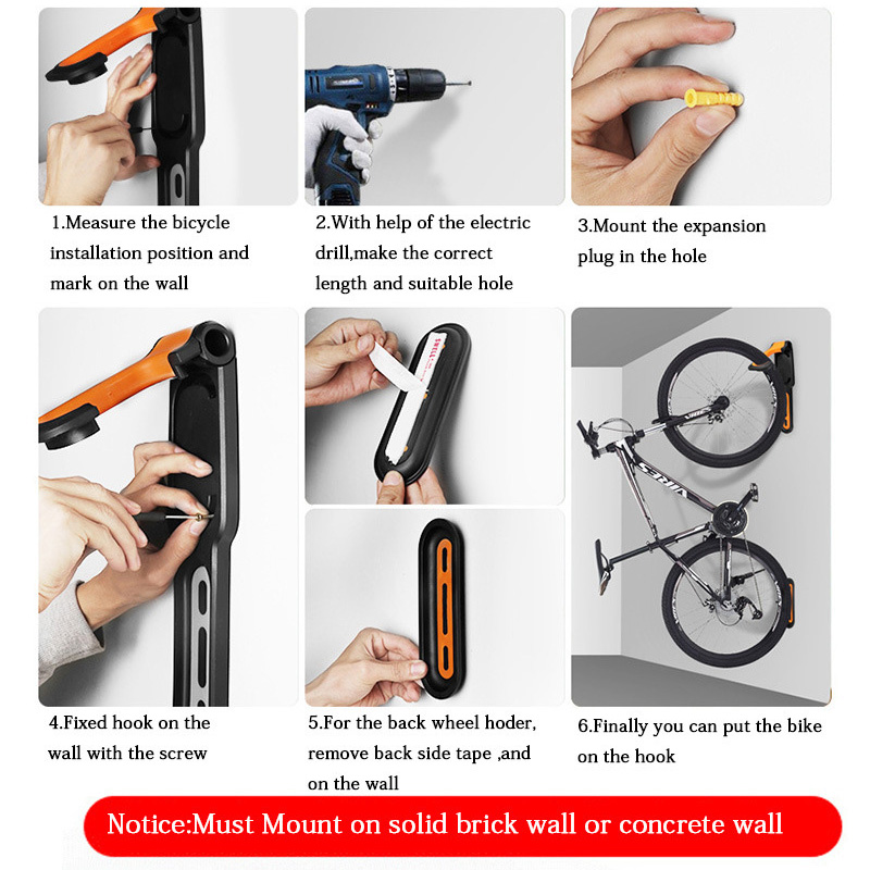 1PC Bicycle Wall Mount Rack Mt – Cycling Gear Organizer Wall recenzja i cena