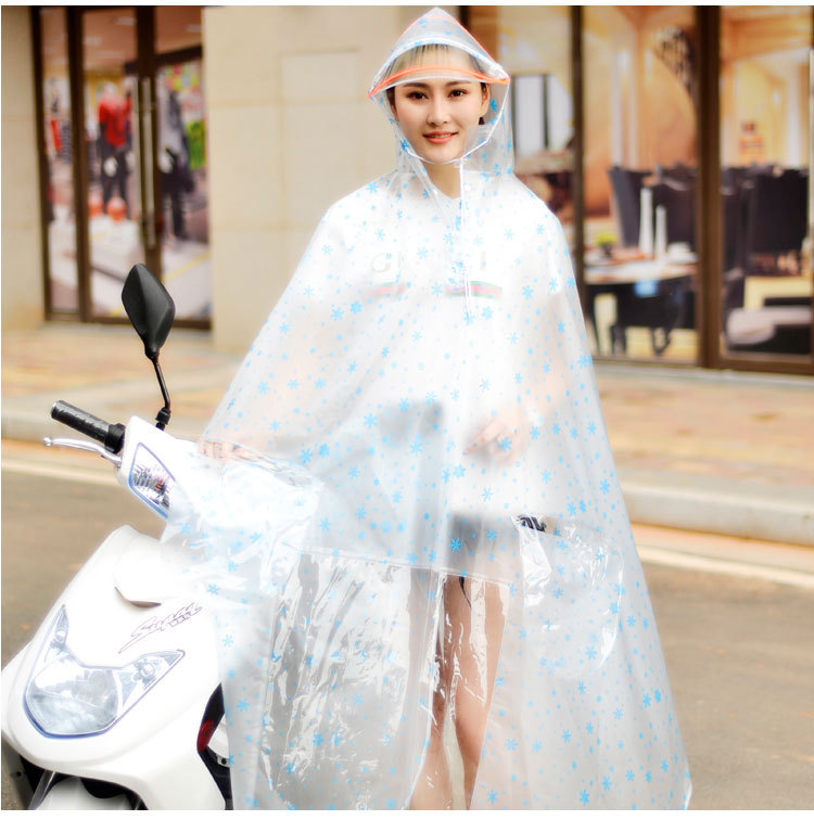 Thick PVC Motorcycle Raincoat  – Cycling Gear Rain recenzja i cena