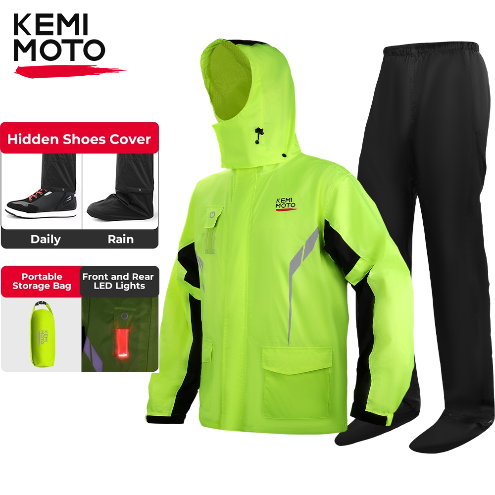 KEMIMOTO Unisex Waterproof Rai – Cycling Gear Rain recenzja i cena