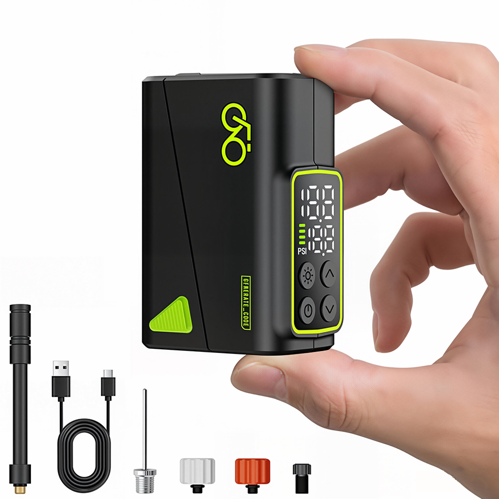 Electric Bicycle Tire Pump Min – Cycling Gear Display recenzja i cena