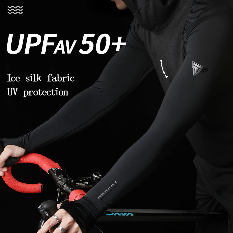 TOSUOD Men’s Ice Silk Sun Prot – Cycling Arm Warmers recenzja i cena