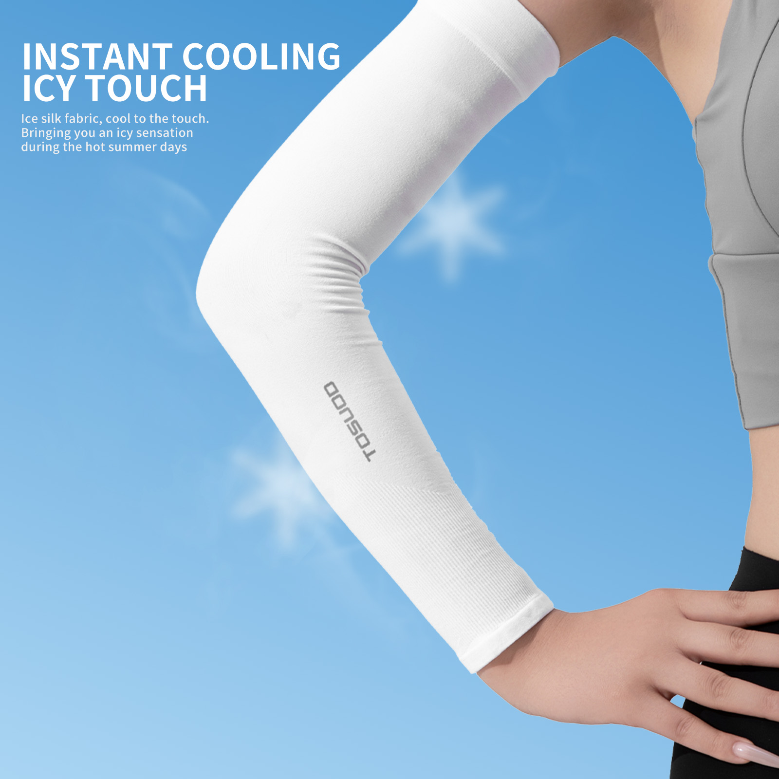 TOSUOD 1/2/3 Pairs Ice Silk Sl – Cycling Arm Warmers recenzja i cena