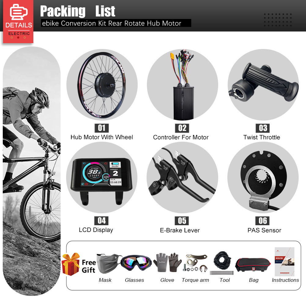 60V 3000W Electric Bike Conver – Cycling Gear Display recenzja i cena