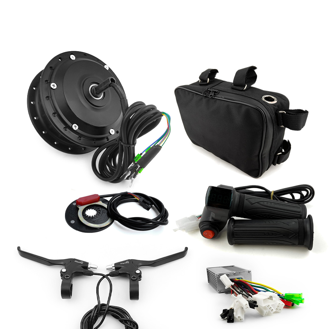 Q02 250W Brushless Geared Hub  – Cycling Gear Hub recenzja i cena