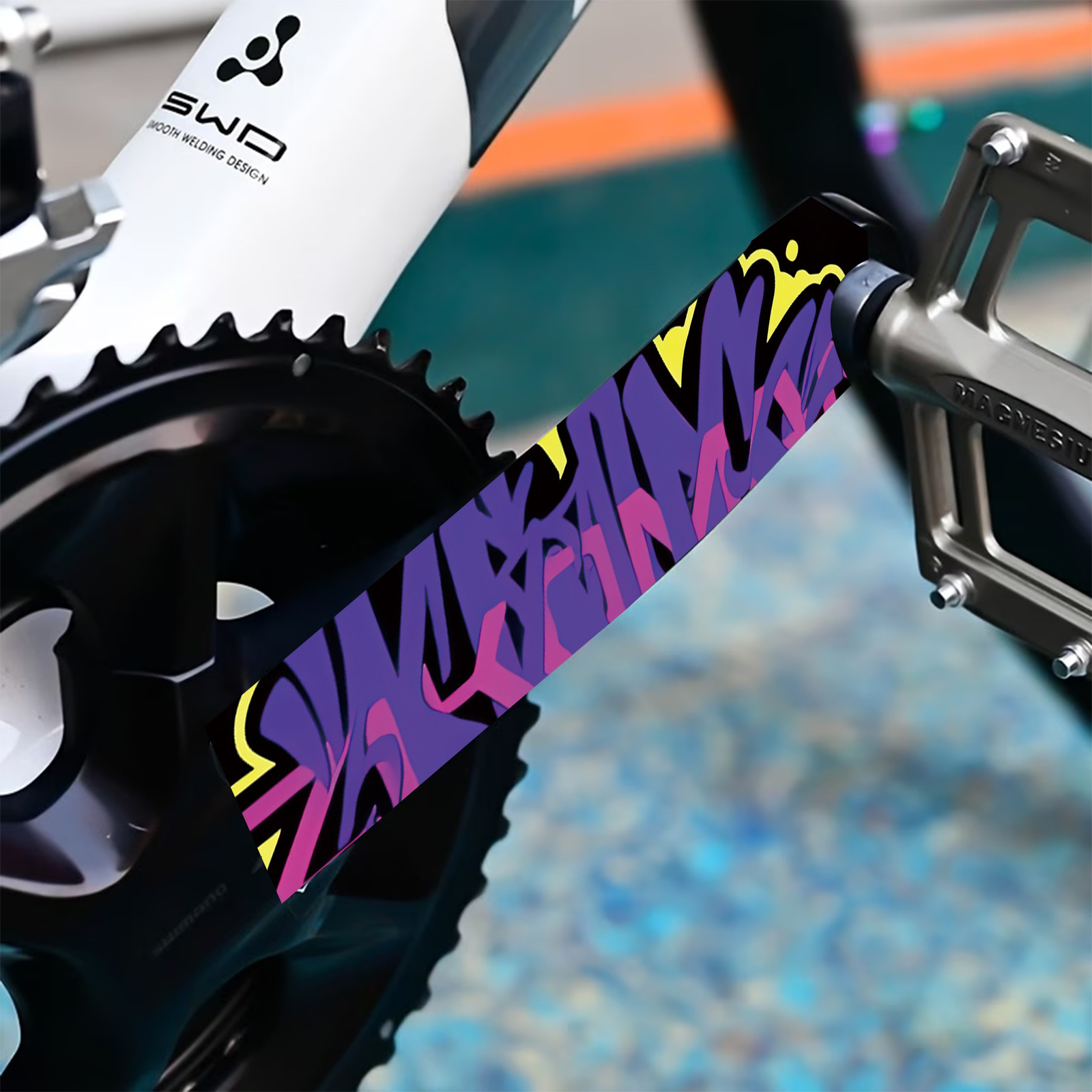 1pair Purple Pink Yellow Graff – Yellow Cycling Gear recenzja i cena