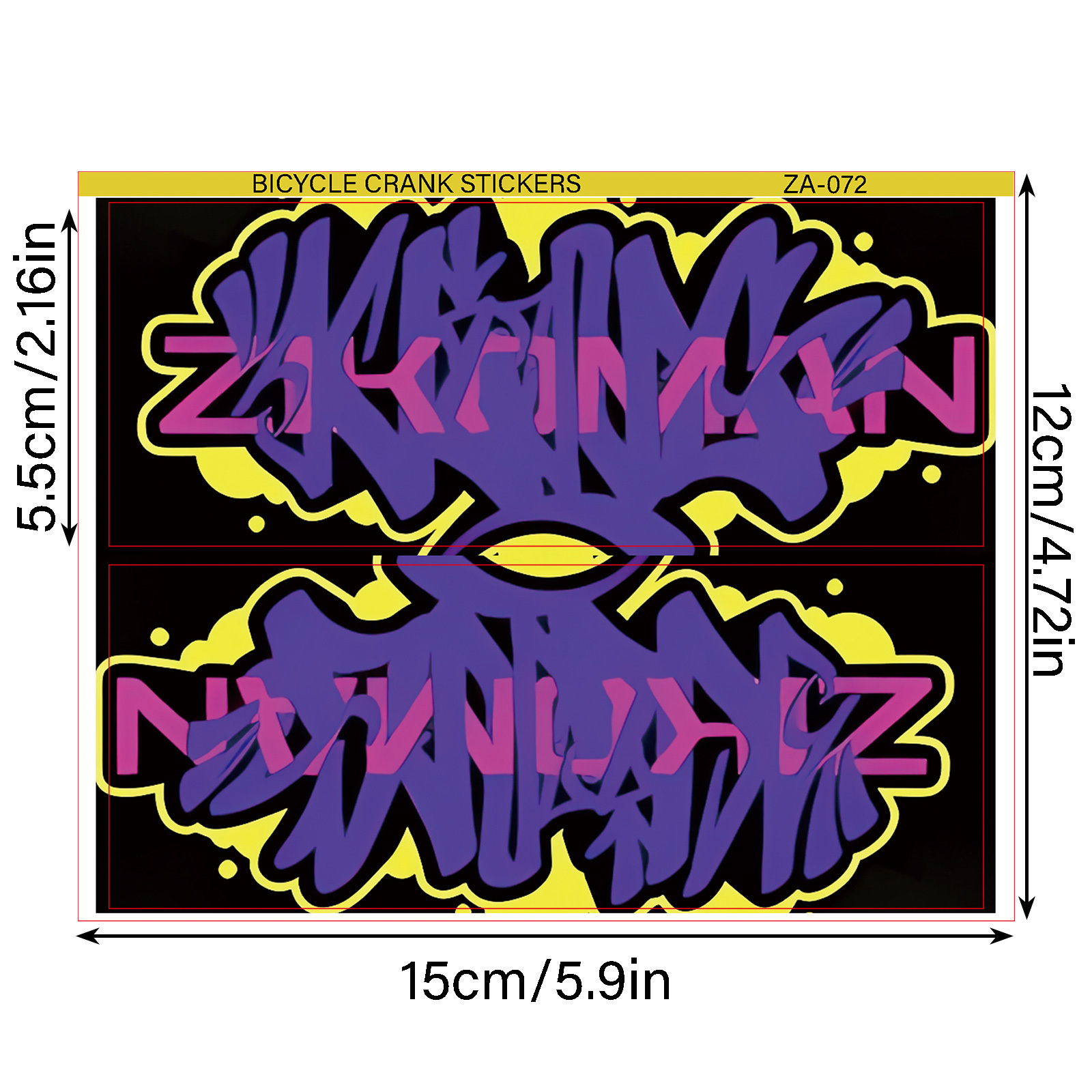1pair Purple Pink Yellow Graff – Yellow Cycling Gear recenzja i cena