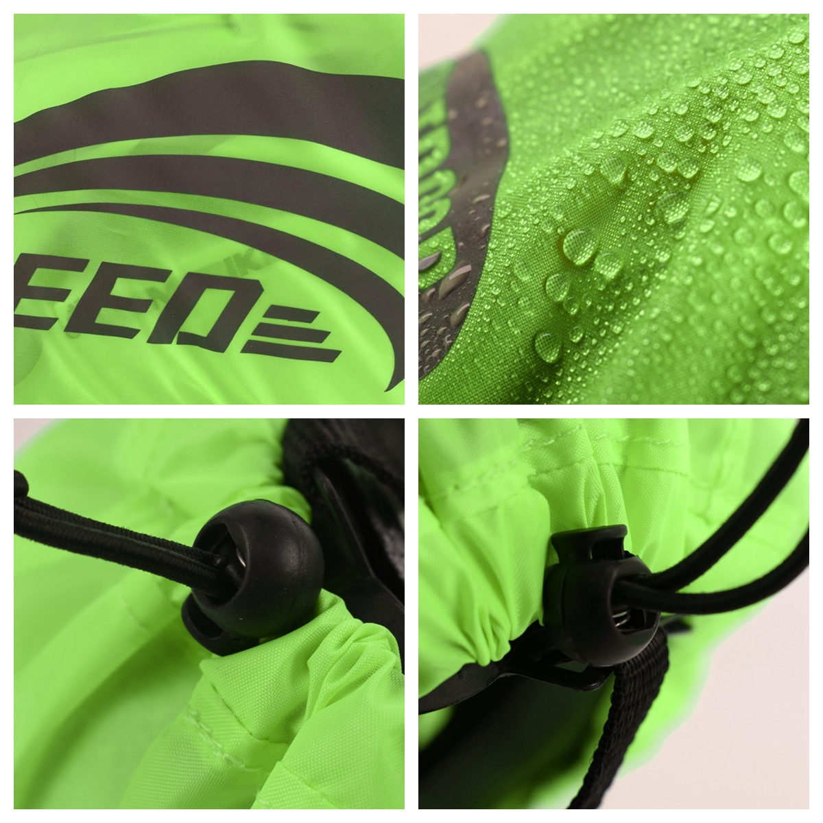 Reflective Letter Bike Helmet  – Cycling Gear Rain recenzja i cena