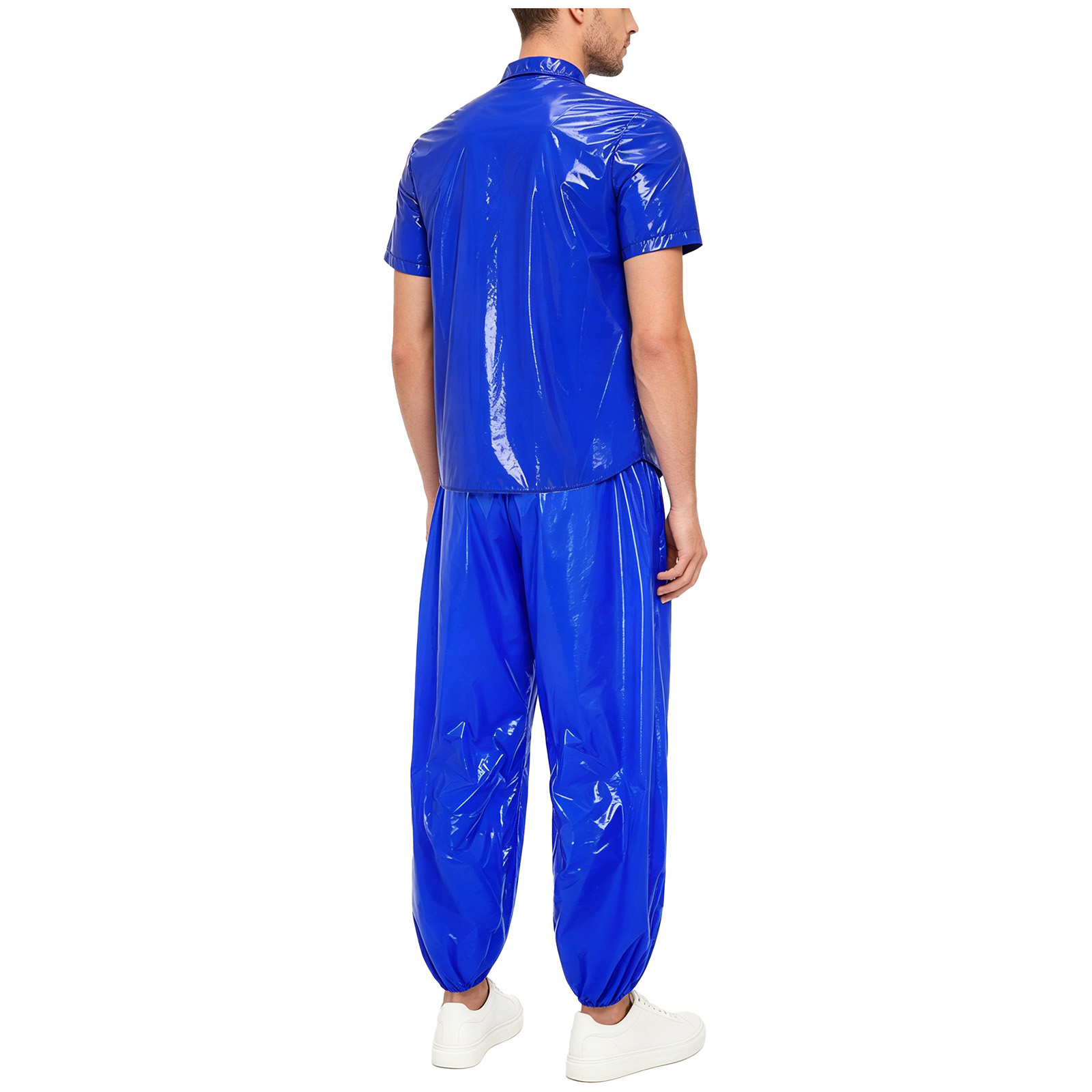 Men Glossy Waterproof Shirt Pa – Cycling Gear Rain recenzja i cena