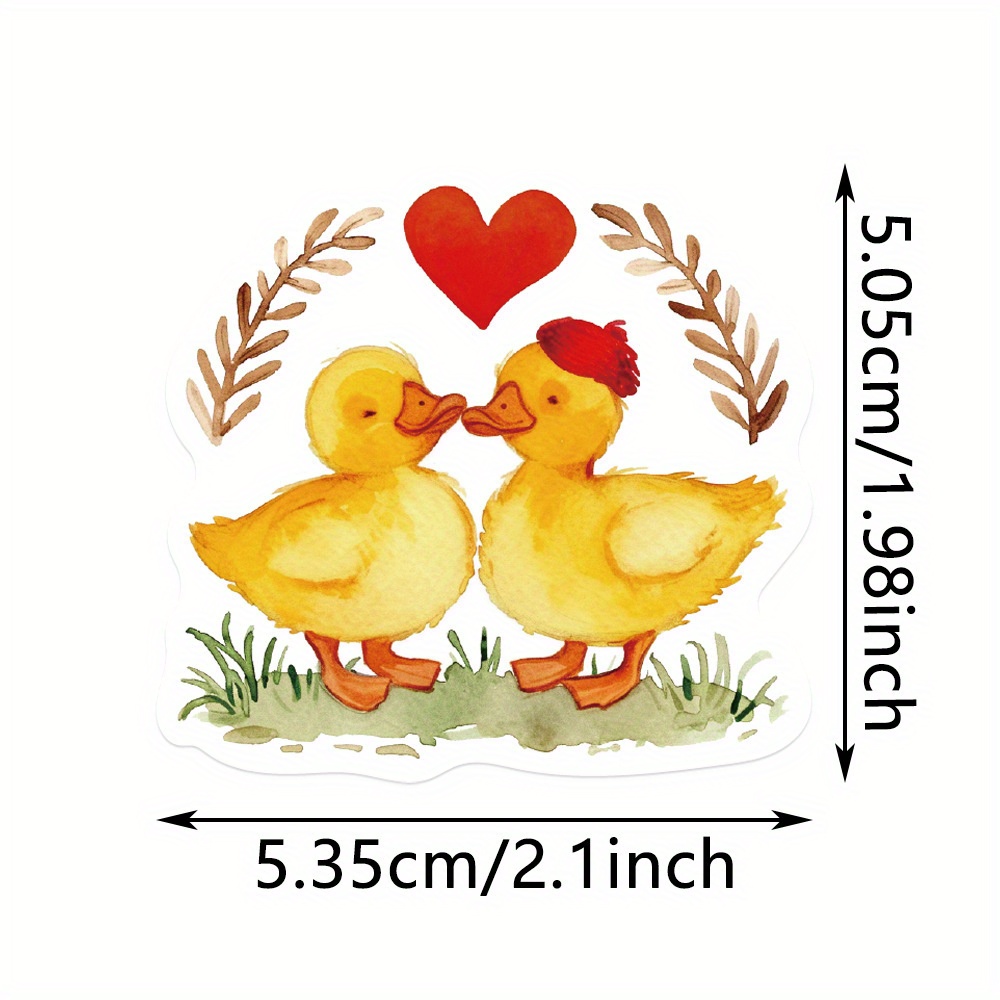 50PCS Yellow Duck Decals Graff – Yellow Cycling Gear recenzja i cena