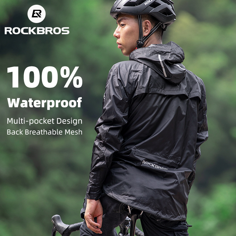 ROCKBROS Waterproof Cycling Ra – Cycling Gear Rain recenzja i cena